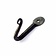 Hand-forged wall hook, S