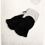 Medieval kitchen gloves black