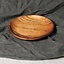 Medieval wooden plate