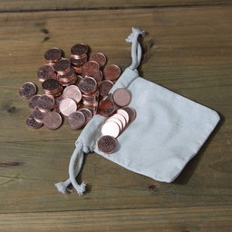 50 LARP coins with money pouch
