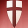 Windlass Steelcrafts Wooden Templar shield