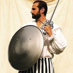 Steel round shield 59 cm