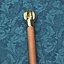 Wooden cane with mace