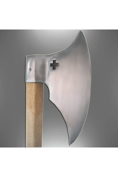 Medieval axe Templar cross