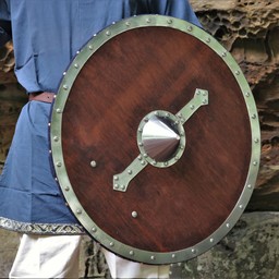 Wooden Viking shield Hvitserk
