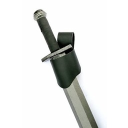 Leather sword holder black, Viking and medieval swords