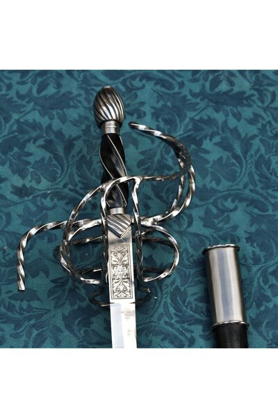 Brandenburg rapier with engravings