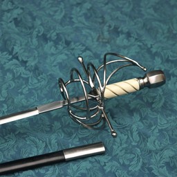 Rapier Dumas with scabbard