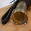 Drinking horn Freya with leather holder