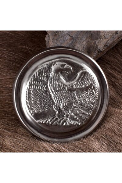 Roman phalera eagle silver color