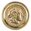 Roman phalera Alexander the Great gold color