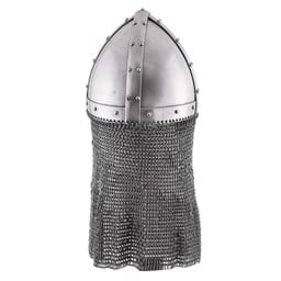 Viking spectacle helmet with chainmail 1,6 mm