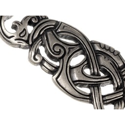 Jewel Viking snake, silvered