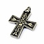 Viking cross Sanda, brass