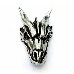 Dragon jewel silvered