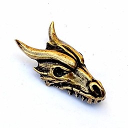 Dragon jewel brass