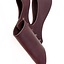 Knight sword holder with double belt loop, brown