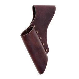 Knight sword holder for belt, brown