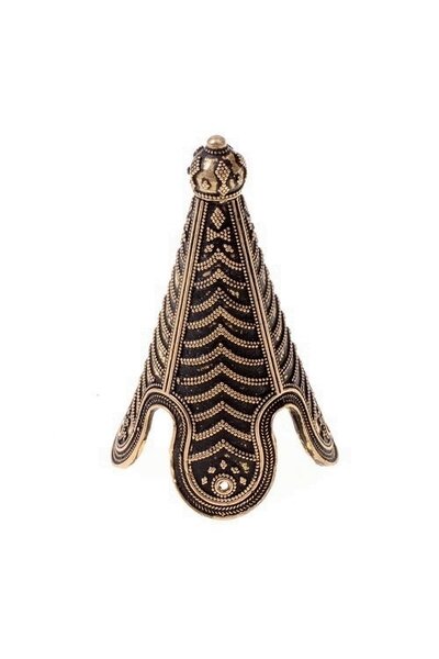 Birka hat tip bronze