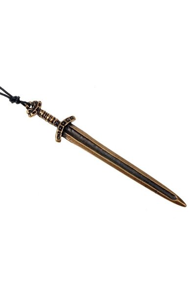 Viking sword jewel brass