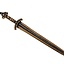 Viking sword jewel brass