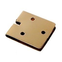 Belt plate 3 cm, bronze