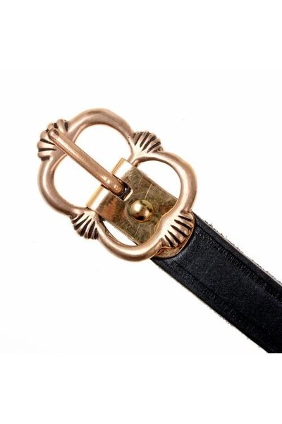 Medieval belt Salisbury, black