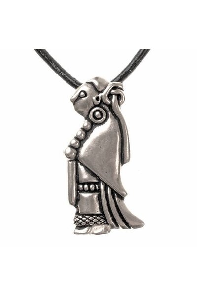 Viking jewel Valkyrjar, silvered