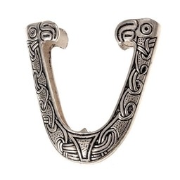 Chape for Viking sword scabbard, Haithabu, silvered