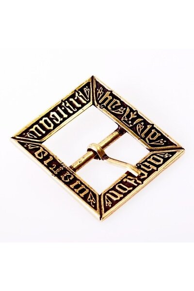 15th century buckle Erik, silvered