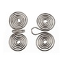 Anglo-Saxon cloak buckle, silvered