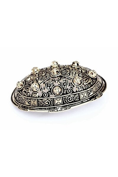 Turtle brooch British Museum, silvered