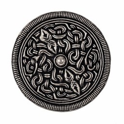 Sutton Hoo brooch, silvered