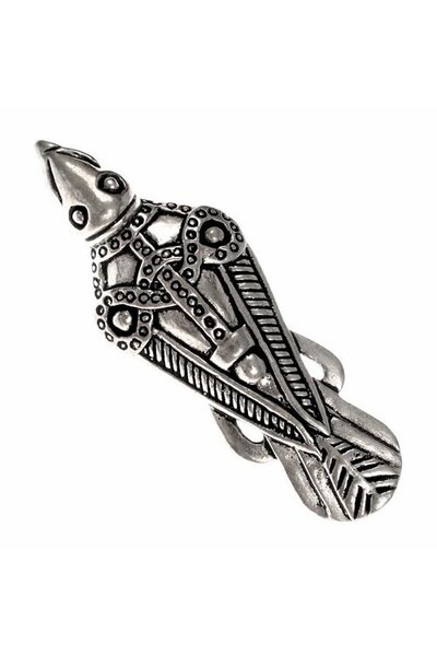 Bird fibula Uppakra, silvered