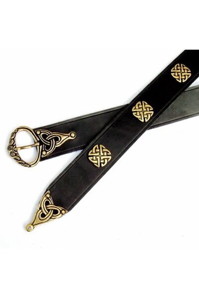 Belt Borre style deluxe, black