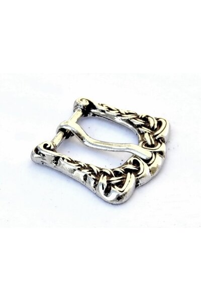 Anglo-Scandinavian buckle, silvered