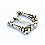 Anglo-Scandinavian buckle, silvered