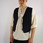 17th century doublet with buttons, cream
