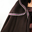 Embroidered cloak Lyra, brown