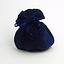 Luxurious pouch Susanna, blue