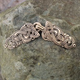 Viking cloak clasp with dragons