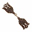 Rusvik cloak clasp, bronze