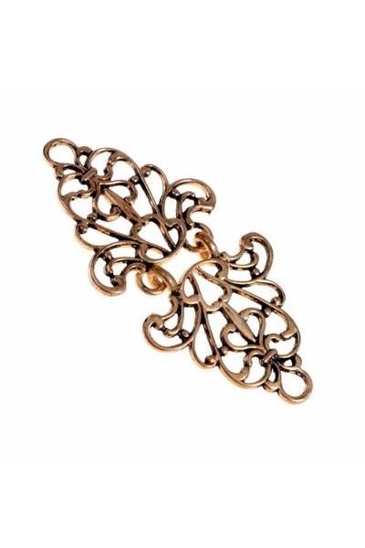 Renaissance cloak clasp, bronze