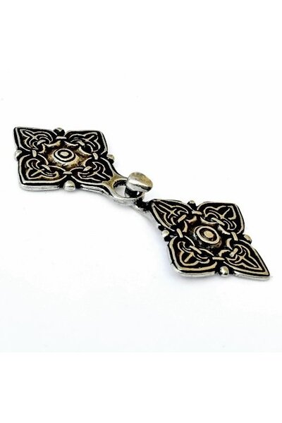 Rusvik Kaftan clasp, silvered