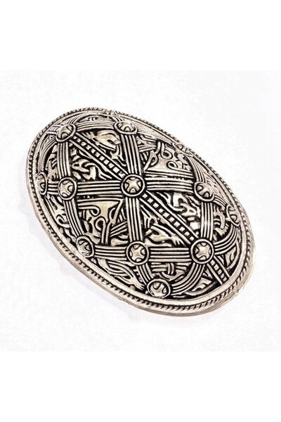 Turtle brooch Oseberg, silvered, price per piece