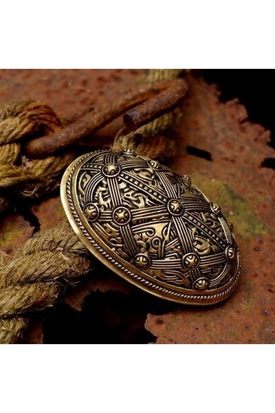 Turtle brooch Oseberg, bronze, price per piece