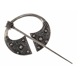 Gaelic brooch Ballyspellan, silvered