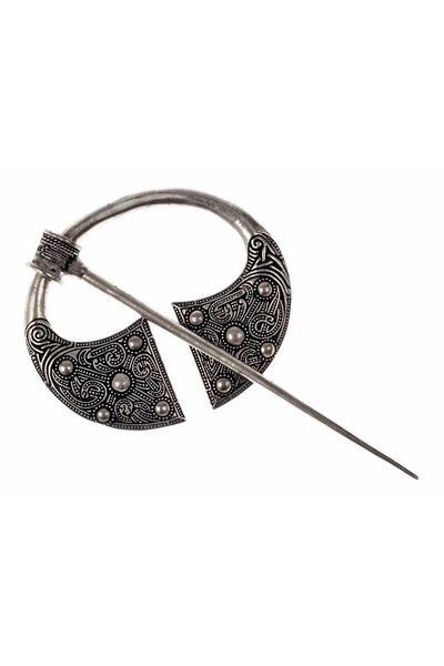 Gaelic brooch Ballyspellan, silvered