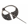 Gaelic brooch Ballyspellan, silvered