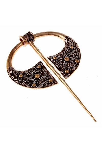 Gaelic brooch Ballyspellan, bronze